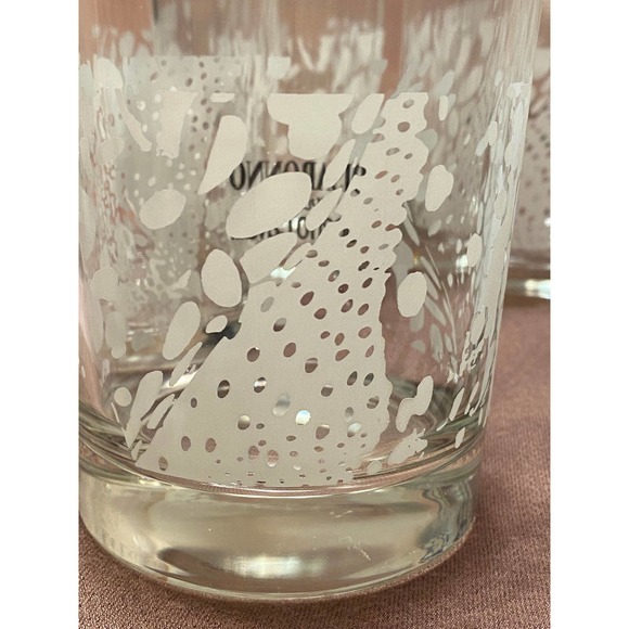 Set of Six (6) DiSaronno Wears Roberto Cavalli Rocks Drinking Glasses - Picture 11 of 16
